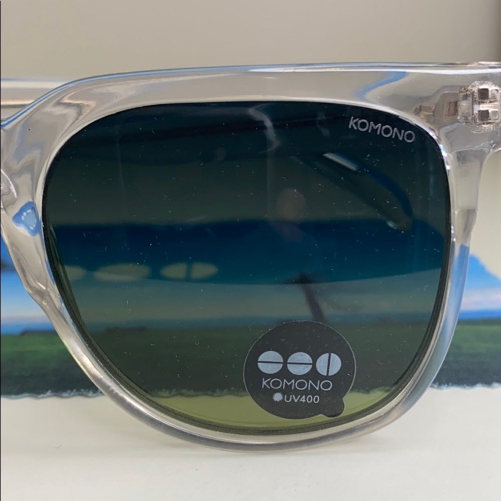 Komono sunglasses NEW Clear oversized Riviera - Picture 8 of 16